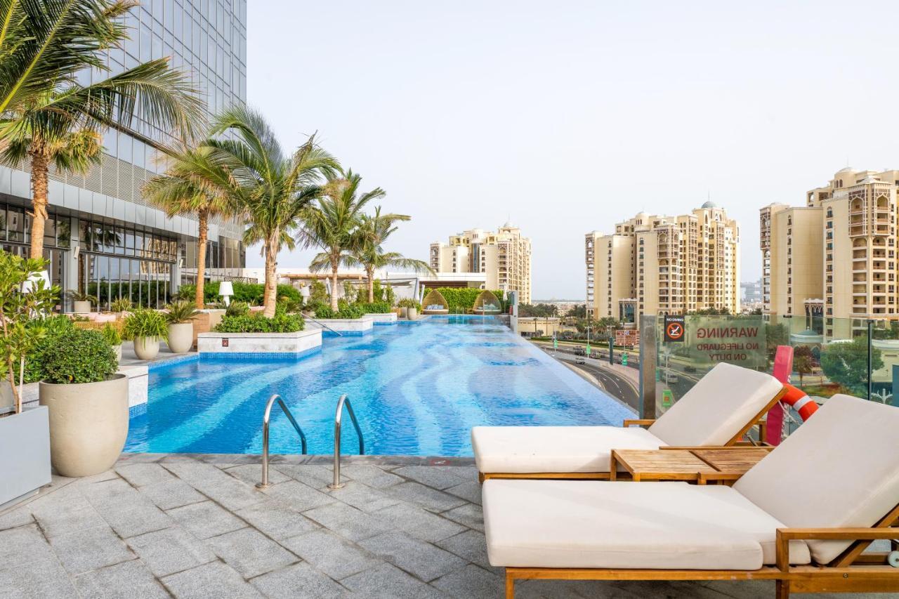 Ultra Luxury Palm Tower With Shared Hotel Facilities Dubai Esterno foto