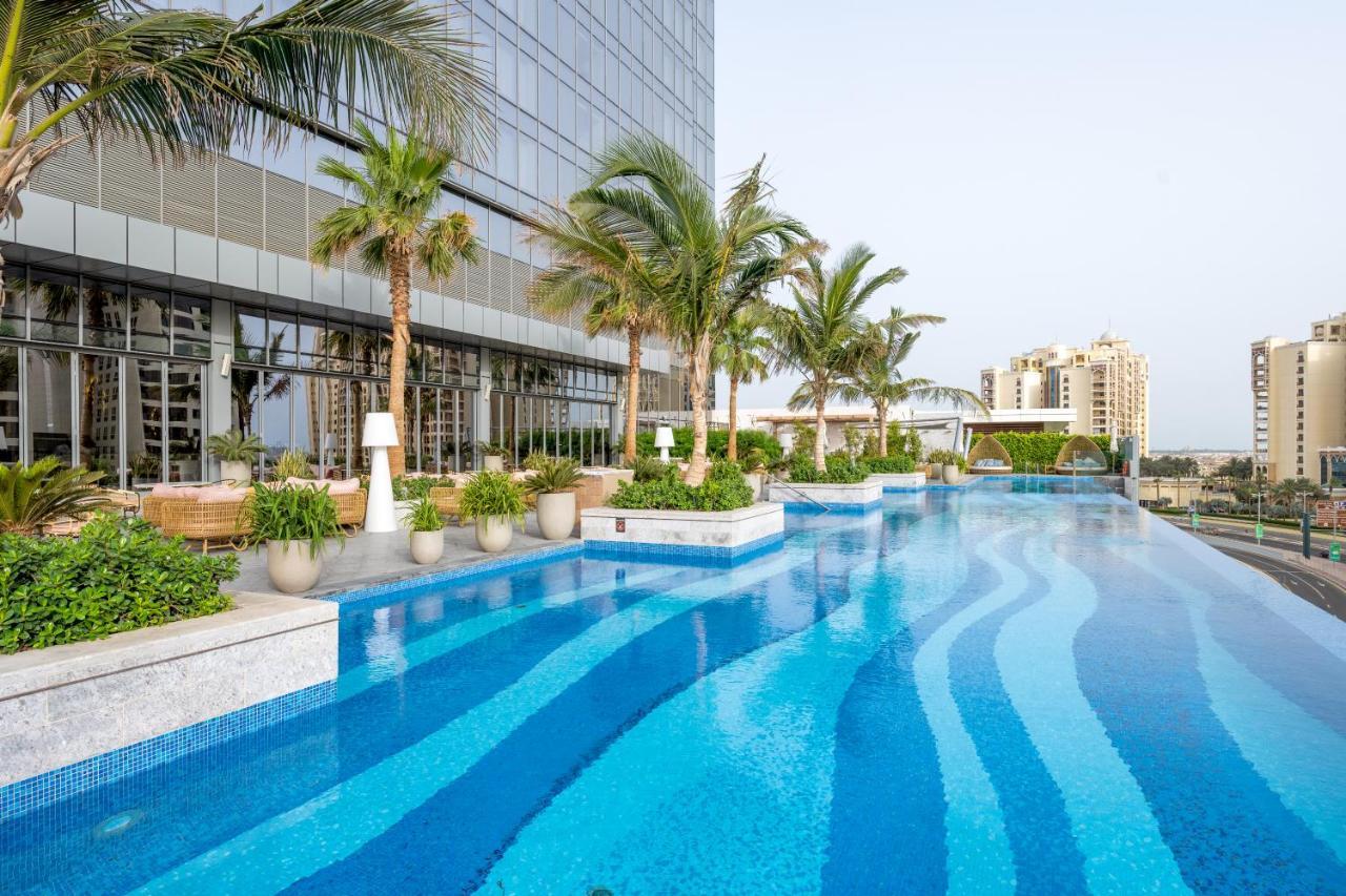 Ultra Luxury Palm Tower With Shared Hotel Facilities Dubai Esterno foto