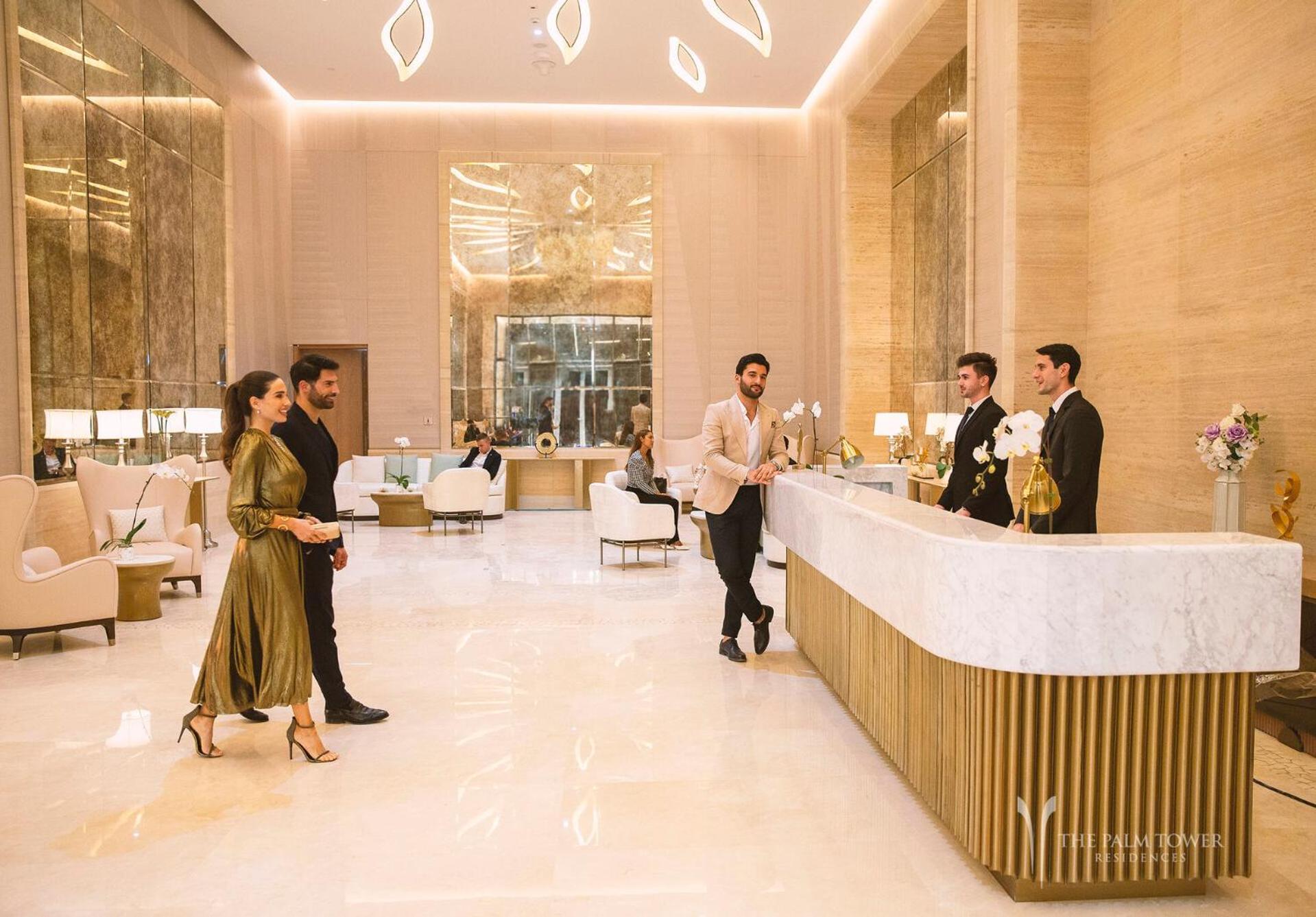 Ultra Luxury Palm Tower With Shared Hotel Facilities Dubai Esterno foto